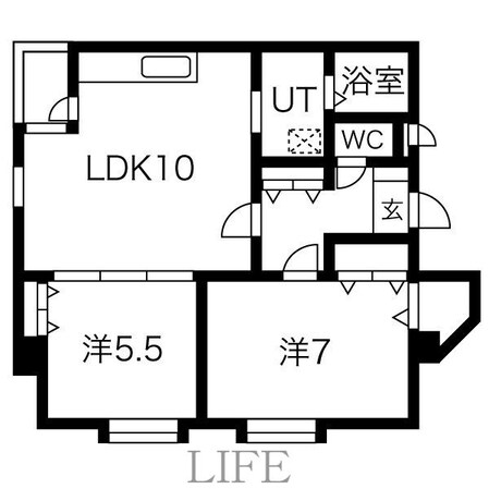 グランドヒルＫＩＹＯＴＡの物件間取画像